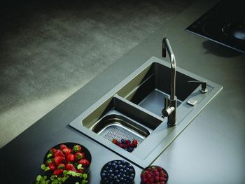 Кухонная мойка Alveus Granital Atrox 50 Terra G22 790x500 1131999 Песчаная — фото 7, Кухонные мойки