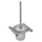 Ершик туалетный Nofer Roma 16825.S Матовый хром — фото 1, Ершики для унитаза