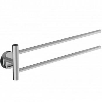 Полотенцедержатель Iddis Sena SENSS20i49 двойной Хром — фото 1, Полотенцедержатели
