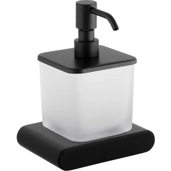 Дозатор для жидкого мыла Remer Lounge LN13NO Черный матовый — фото 1, Дозаторы