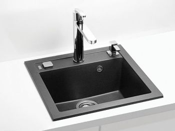 Кухонная мойка Alveus Granital+ Formic 20 Twilight G05M 520x510x200 1103766 Черная — фото 2, Кухонные мойки