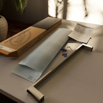 Полотенцедержатель Altasan Лотос ЛТ60Х Хром — фото 3, Полотенцедержатели