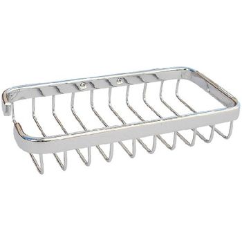 Мыльница Nofer 09056.B Нержавеющая сталь глянцевая — фото 1, Мыльницы