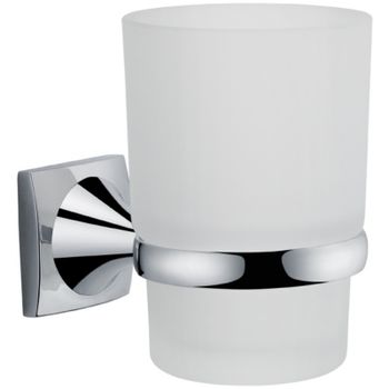 Стакан для зубных щеток Grampus Ocean GR-2006 Хром — фото 1, Стаканы для зубных щеток