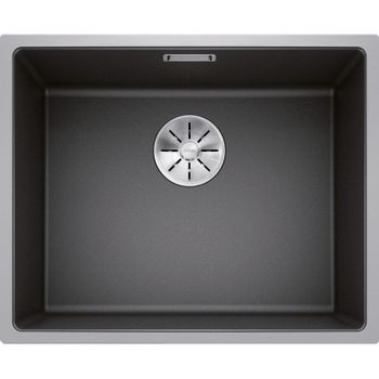 Кухонная мойка Blanco Subline 500-IF SteelFrame 524107 Антрацит — фото 1, Кухонные мойки