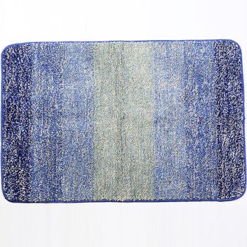 Коврик для ванной комнаты WasserKRAFT Lopau 90х60 BM-1125 Синий — фото 1, Коврики для ванной комнаты