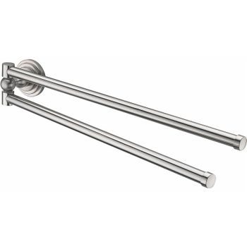 Полотенцедержатель WasserKRAFT Ammer K-7031 поворотный Хром матовый — фото 1, Полотенцедержатели