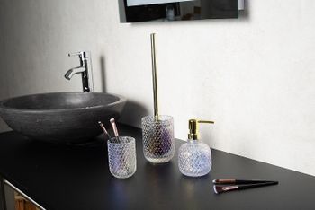 Дозатор для жидкого мыла Ridder Jade 2164527 прозрачно-перламутровый — фото 2, Дозаторы