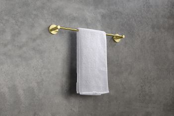 Полотенцедержатель Schein Kahlo 9152BG Золото матовое — фото 3, Полотенцедержатели