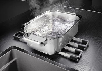 Кухонная мойка Blanco Etagon 500-U Silgranit 522231 Белая — фото 7, Кухонные мойки