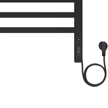 Электрический полотенцесушитель Aquatek Пандора П7 500x700 AQ EL RPC0770BL Черный муар — фото 13, Электрические полотенцесушители