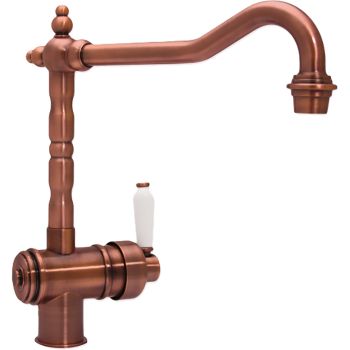 Смеситель для кухни Seaman Barcelone SSL-5077-AU Красное золото — фото 1, Смесители для кухни