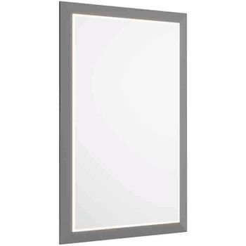 Зеркало Creavit Kayra 50 KY4001.01.MBY с подсветкой Белое — фото 1, Зеркала в ванную комнату