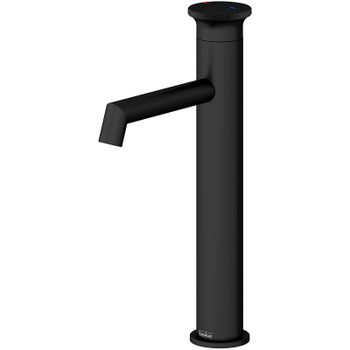 Смеситель для раковины Teska Arte Leo L E5528 Черный матовый — фото 1, Смесители для раковины