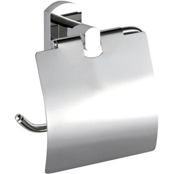 Держатель туалетной бумаги Remer Forma FR60CR с крышкой Хром — фото 1, Держатели туалетной бумаги