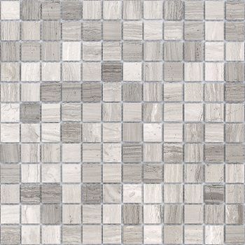 Мозаика Caramelle mosaic Pietrine 4 мм Travertino Silver POL 29,8x29,8 см — фото 1, Мозаика