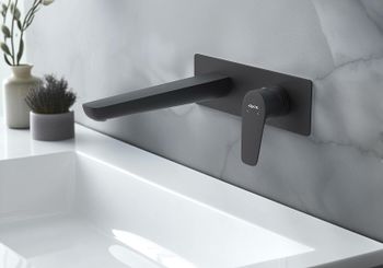 Смеситель для раковины Aquatek Бетта AQ1113MB Черный матовый — фото 2, Смесители для раковины