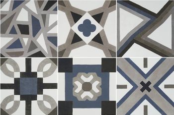 Керамогранит Roca Niza Azul RCN000001 20х20 см — фото 1, Керамогранит