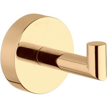 Крючок Webert Rimini RI500401010 Золото — фото 1, Крючки для полотенец