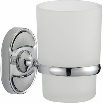 Стакан для зубных щеток Viko V-441 Хром — фото 1, Стаканы для зубных щеток