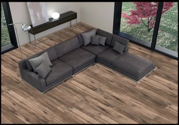 Керамогранит Azario 20х120 Maple Coffee P231123217WM 20x120 см — фото 2, Керамогранит