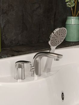 Смеситель на борт ванны Orange M60-333cr Хром — фото 10, Смесители на борт ванны