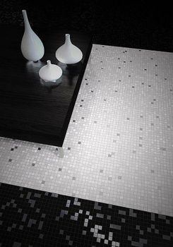 Стеклянная мозаика Alma Sandy SE14 32,7х32,7 см — фото 3, Мозаика