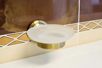 Мыльница Bemeta Retro bronze 144108027 Бронза — фото 2, Мыльницы