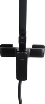 Душевая система Allen Brau Infinity 5.21012-31 Черная матовая — фото 4, Душевые стойки