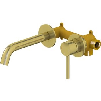 Смеситель для раковины Timo Saona 2372/17SM Золото матовое — фото 1, Смесители для раковины