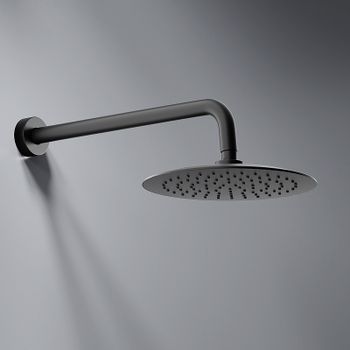 Душевая система Damixa Scandinavian Pure 936520300 Черная матовая — фото 6, Встраиваемые душевые комплекты