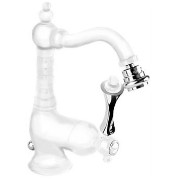 Смеситель для биде Cezares Margot MARGOT-BSM2-BIO Белый матовый — фото 1, Смесители для биде