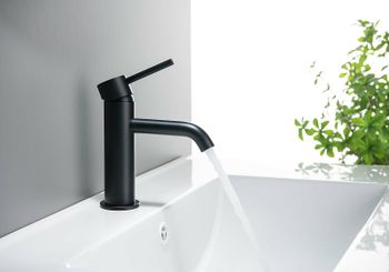 Комплект смесителей Aquatek Европа AQ1331MB Черный матовый — фото 5, Готовые комплекты для ванной комнаты