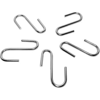 Крючки WasserKRAFT K-415 Хром — фото 1, Крючки для полотенец