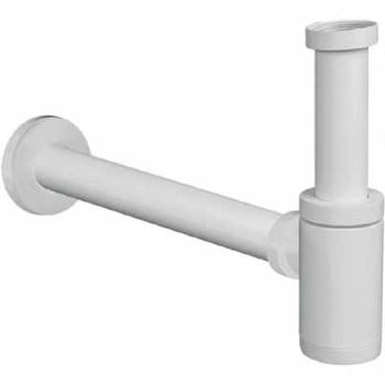 Сифон для раковины CeramaLux C-057MW(MWBC-036) Белый матовый — фото 1, Сифоны для раковины