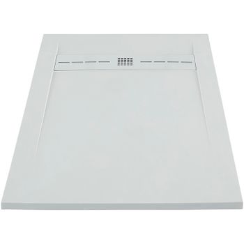 Душевой поддон из искусственного камня Allen Brau Infinity 140x90 8.21005-21 Белый камень — фото 4, Душевые поддоны из искусственного камня