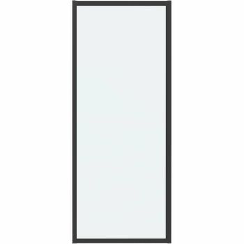 Душевая стенка Grossman Cosmo 90 200.K33.02.90.21.00 профиль Черный матовый стекло прозрачное — фото 1, Боковые стенки