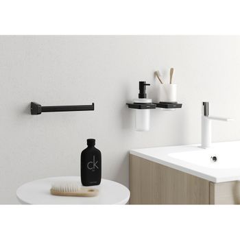 Стакан для зубных щеток Sonia S6 black 166442 Черный матовый — фото 2, Стаканы для зубных щеток