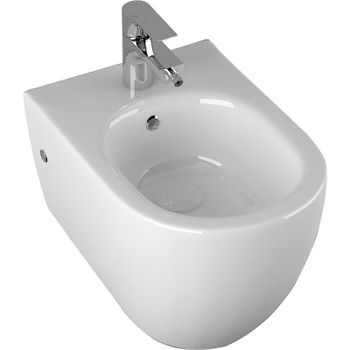 Биде Allen Brau Reality 4.32008.20 подвесное Белое — фото 1, Биде подвесные