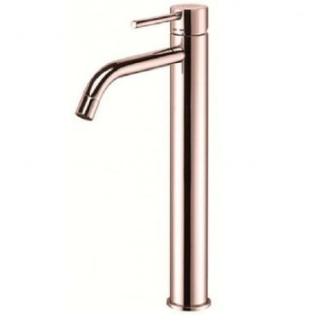 Смеситель для раковины Paffoni Light LIG081ROSE Розовое золото — фото 1, Смесители для раковины