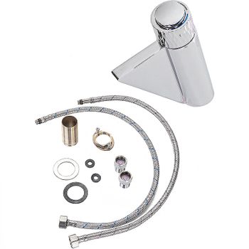 Смеситель для раковины Orange Push M01-921cr Хром — фото 4, Смесители для раковины