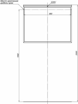 Зеркало Allen Brau Priority 100 1.31017.60 с подсветкой Медь браш — фото 10, Зеркала в ванную комнату