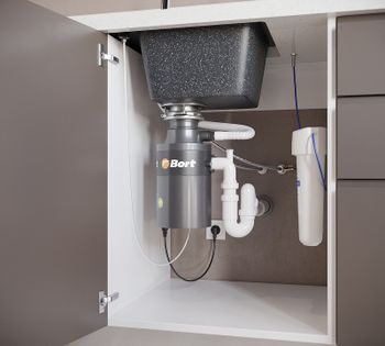 Кухонная мойка Domaci Бьелла DMC-20 DMC-20-308 Черная — фото 9, Кухонные мойки