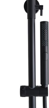 Душевая система Allen Brau Fantasy 5.11001-31 с термостатом Черная матовая — фото 8, Душевые стойки