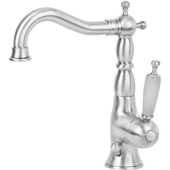 Смеситель для раковины Migliore Oxford 19217 Состаренный хром — фото 1, Смесители для раковины