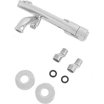 Душевая система Orange Push M02-912cr Хром — фото 4, Душевые стойки