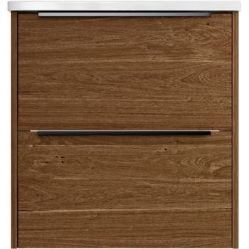 Тумба под раковину WellWant Rovero 60 WWTRN0611EB подвесная Дуб — фото 1, Тумбы под раковину