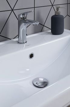 Смеситель для раковины Aquanet Atletic AF310-10С Хром — фото 6, Смесители для раковины