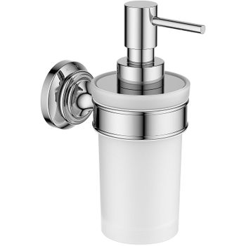 Дозатор для жидкого мыла Aquatek Классик AQ4505CR Хром — фото 1, Дозаторы