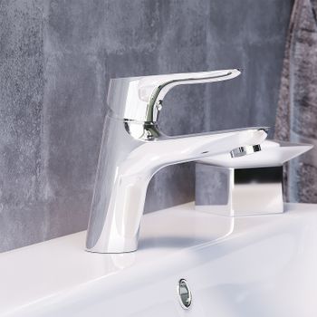 Смеситель для раковины Damixa Jupiter 770210001 Хром — фото 7, Смесители для раковины